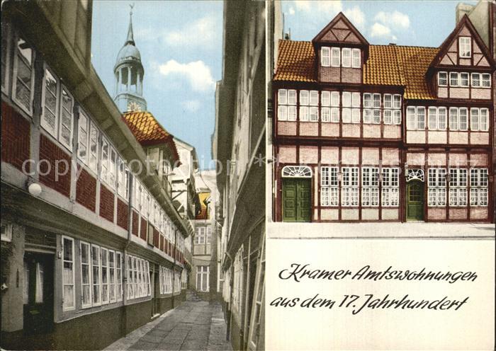 HAMBURG  CITY Restaurant Zur alten Kramerstube Kramer-Amtswohnungen