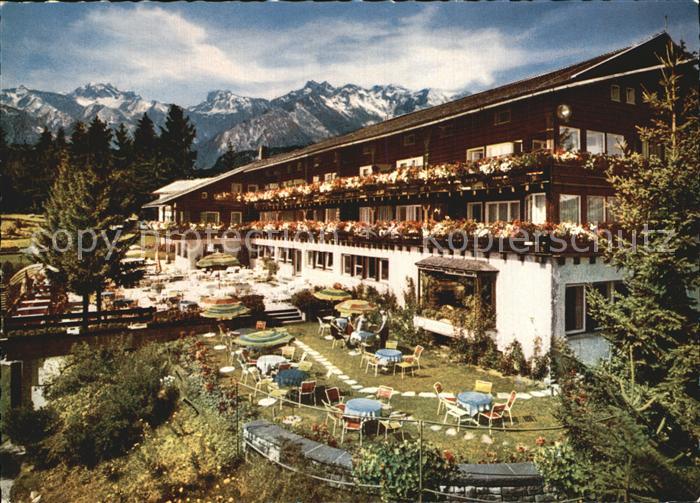 Sonthofen Oberallgaeu Sporthotel Allgaeuer Berghot