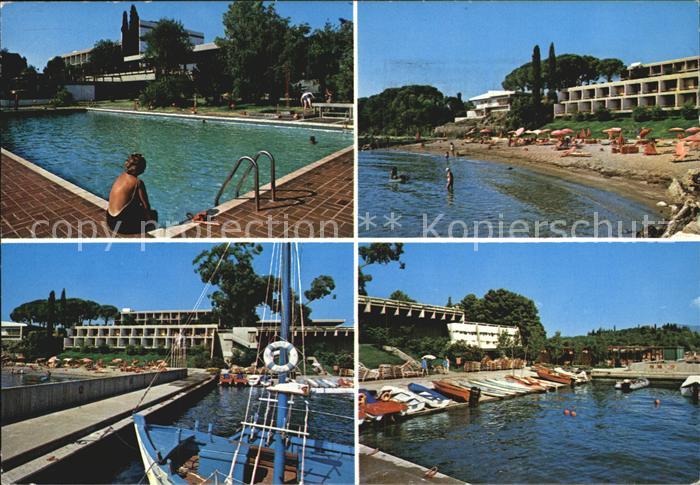 Korfu Corfu Hafen Strand