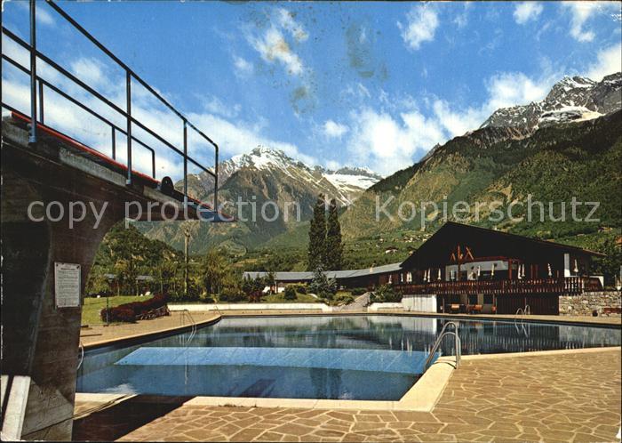 Merano Meran Schwimmbad Algund