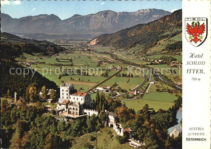 Itter Tirol Schloss Hotel Fliegeraufnahme