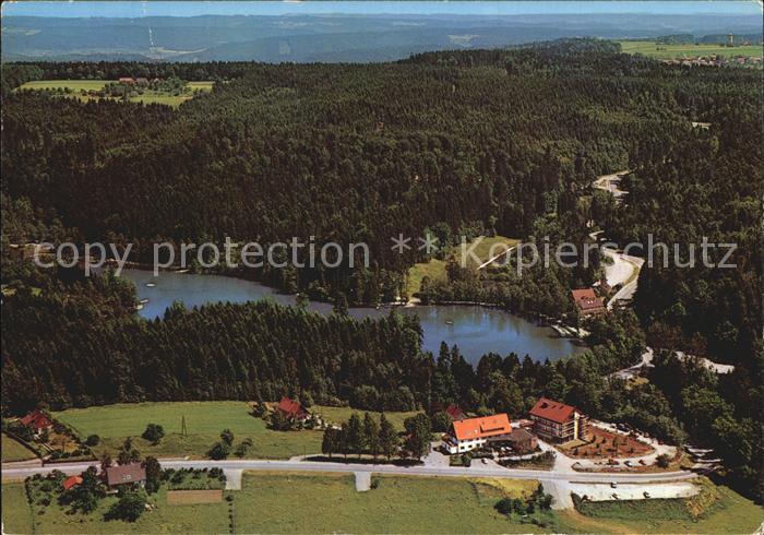 Kaisersbach Welzheim Fliegeraufnahme mit Ebnisee