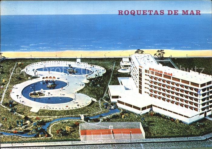 Roquetas de Mar Fliegeraufnahme Hotel Playasol