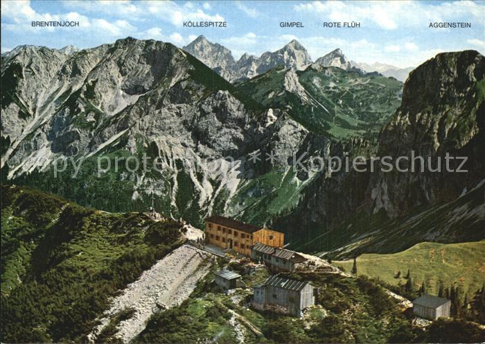 Ostlerhuette Fliegeraufnahme am Breitenberggipfel