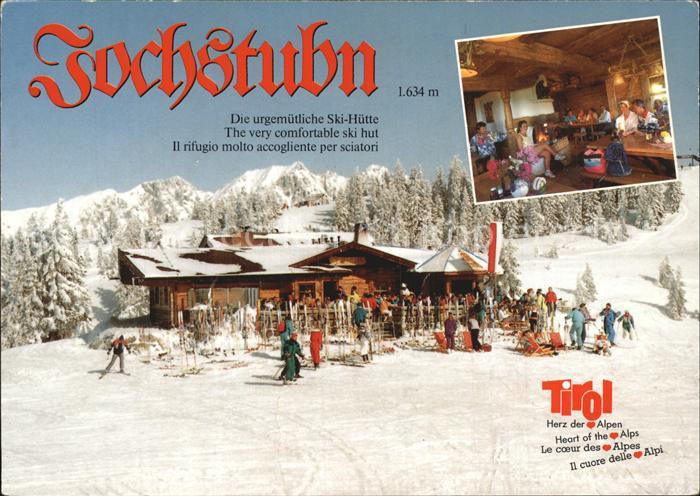 Brixen Thale Skihuette Jochstubn