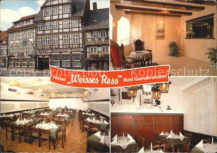 Bad Gandersheim Hotel Weisses Ross Zimmer Speisesaal Gastraum