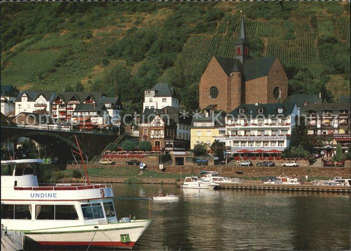 Cochem Mosel Hotel Am Hafen Kirche MS Udine