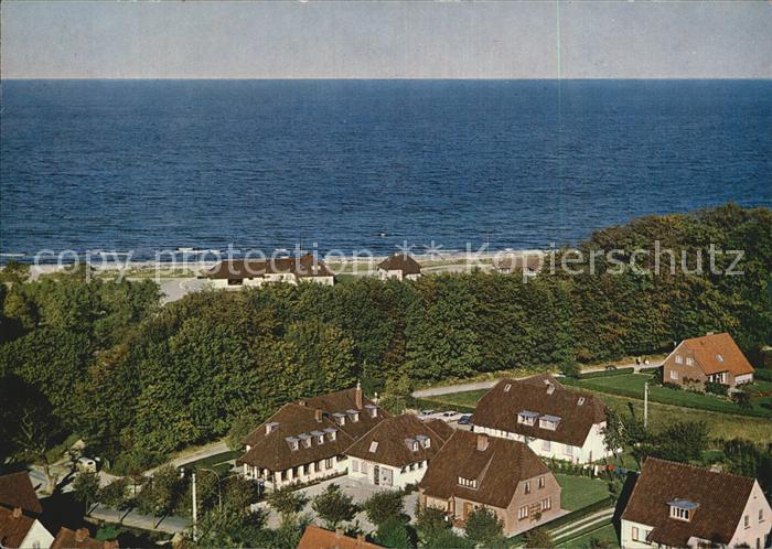 Hohwacht Ostseebad Hotel Gadewind Fliegeraufnahme