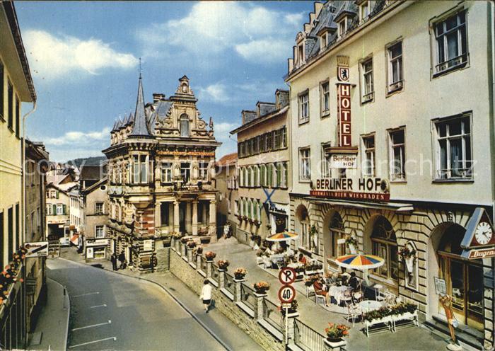 Bad Schwalbach Brunnenstrasse Hotel Berliner Hof