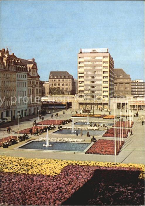 LEIPZIG Sachsen Sachsenplatz