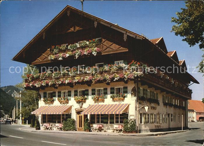 OBERAMMERGAU Bayern Hotel Wolf