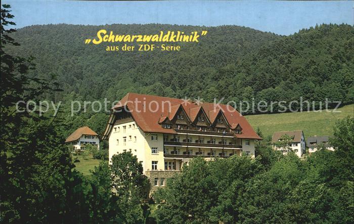 Glottertal Schwarzwaldklinik Fernsehserie Kurklinik