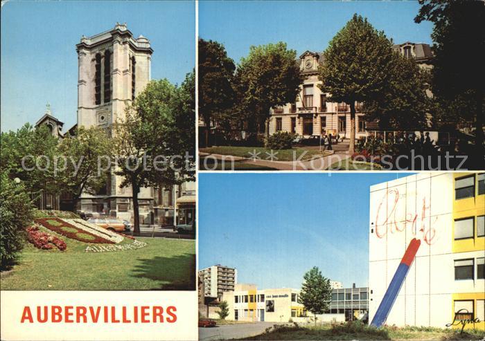 Aubervilliers Eglise La Mairie Le CES