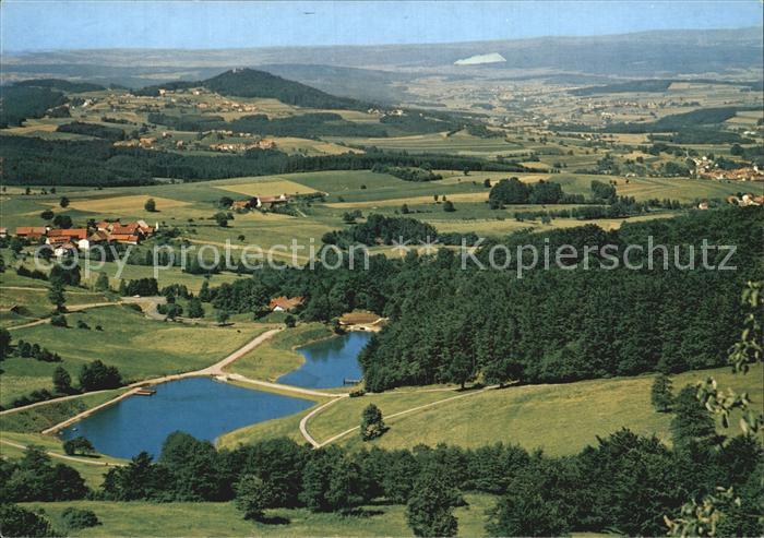 Wasserkuppe Rhoen mit Guckaisee Poppenhausen Ebersburg Neuhof Monte Kali Flieger
