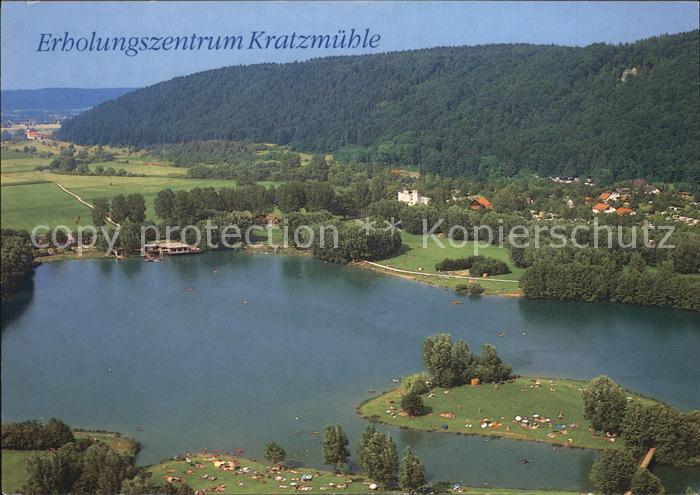 Kinding Erholungszentrum Kratzmuehle Seecafe Bootshaus Fliegeraufnahme