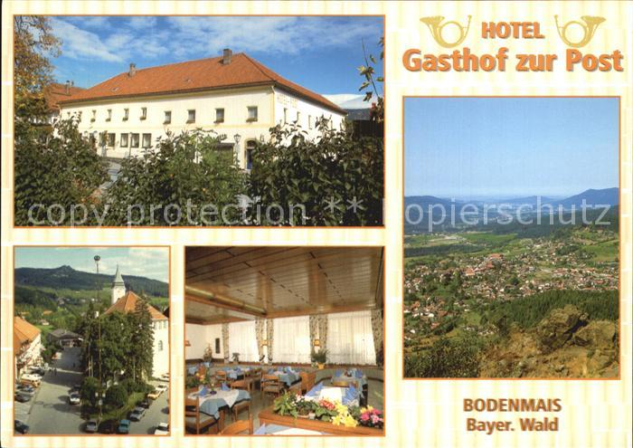Bodenmais Hotel Gasthof zur Post Speisesaal Panorama Teilansicht