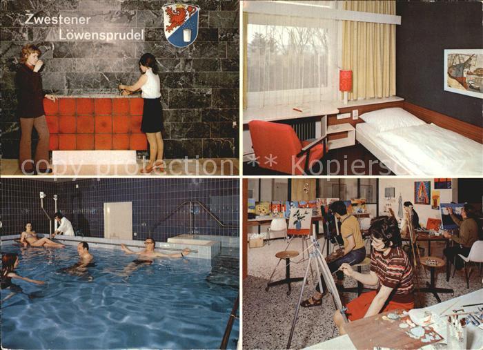 Bad Zwesten Hardtwaldklinik Loewensprudel Bewegungsbad Zimmer Maltherapie