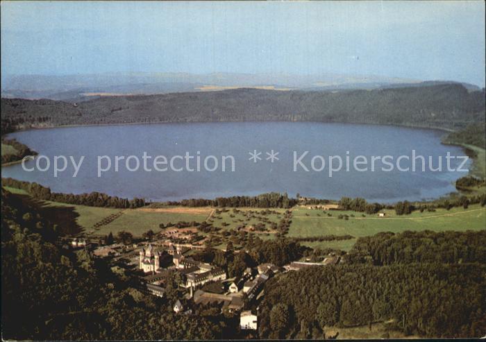 Maria Laach Glees Abtei Maria Laach Fliegeraufnahme