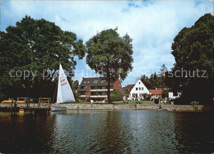 Malente-Gremsmuehlen Landhaus am Kellersee Segelboot