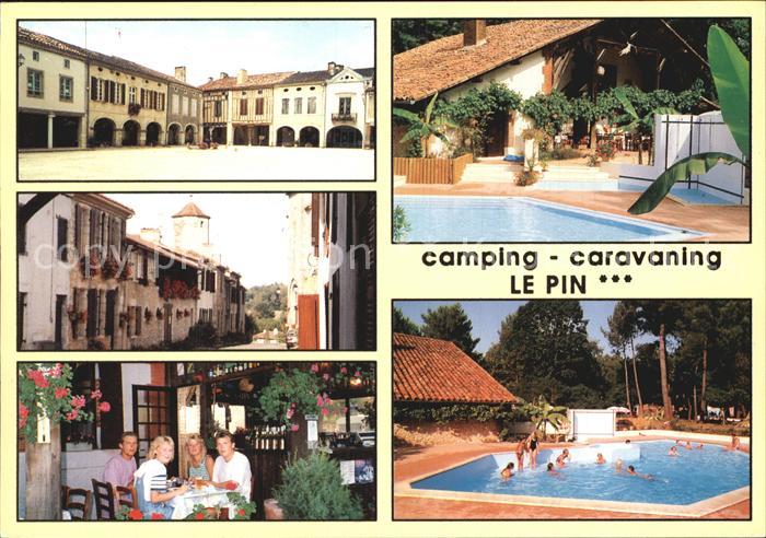 Saint-Justin Mirande Camping Caravaning Le Pin Restaurant Swimmingpool