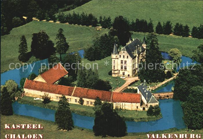 Valkenburg aan de Geul Kasteel Chaloen Fliegeraufnahme