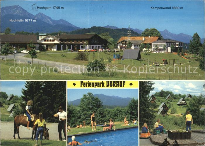 Siegsdorf Oberbayern Ferienpark Vorauf Reiten Schwimmbad Hochgern Hochfelln Kamp