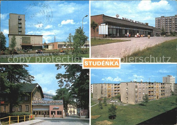 Studenka Dum pionyru a mladeze Nakupni stredisko Vstupni brana vagonky Sidliste