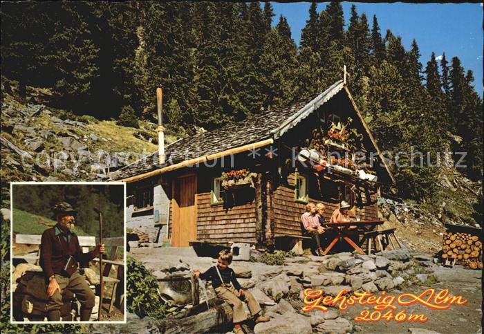 Tumpen Gehsteig Alm Jausenstation Senner