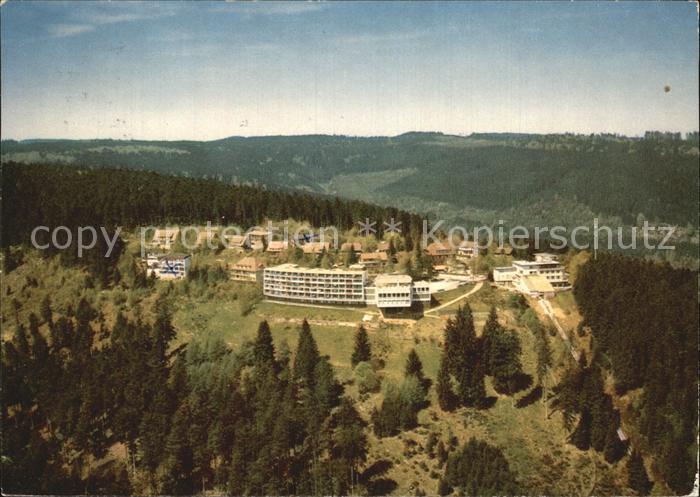 Wildbad Schwarzwald Sommerberg Fliegeraufnahme