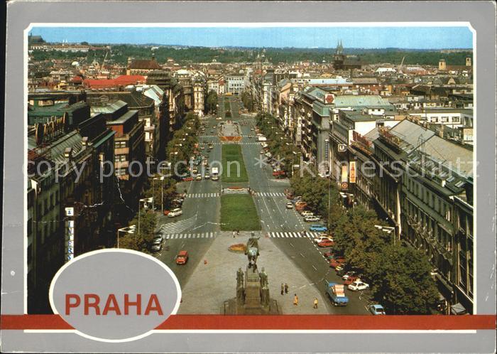 Praha Prahy Prague Wenzelsplatz