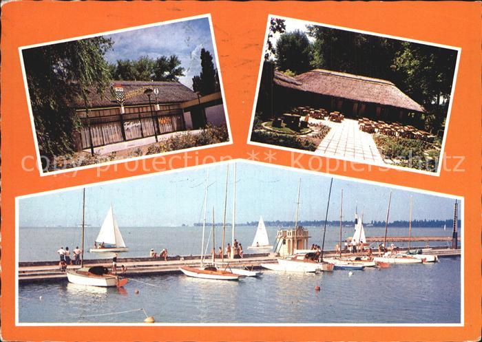Balaton Plattensee Hotels Bootsanlegesteg