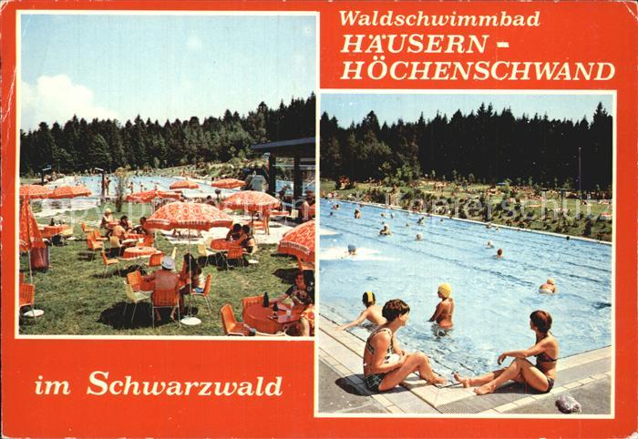 Hoechenschwand Schwarzwald BW Schwimmbad Liegewiese