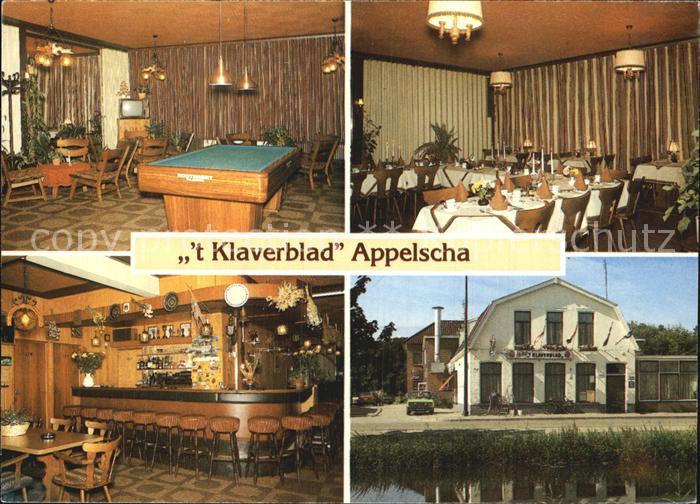 Appelscha t Klaverblad Billard Gastraum Bar