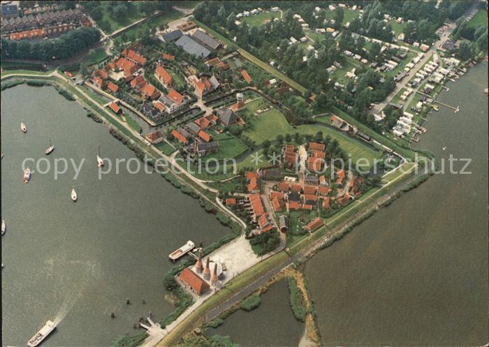 Enkhuizen Buitenmuseum van het Zuiderzeemuseum Fliegeraufnahme