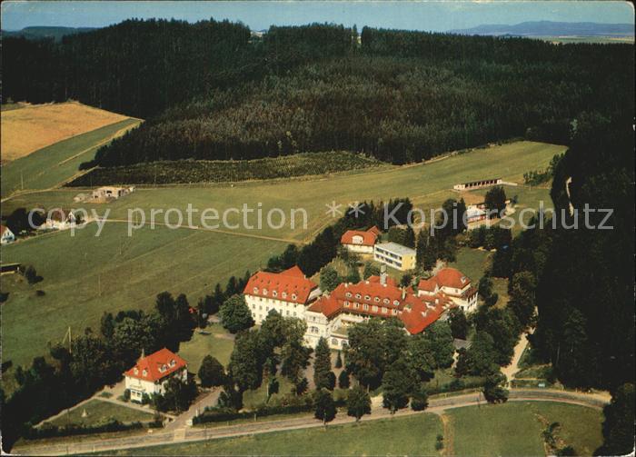 Bad Duerrheim DRK Kinderkrankenhaus und Kurklinik Fliegeraufnahme