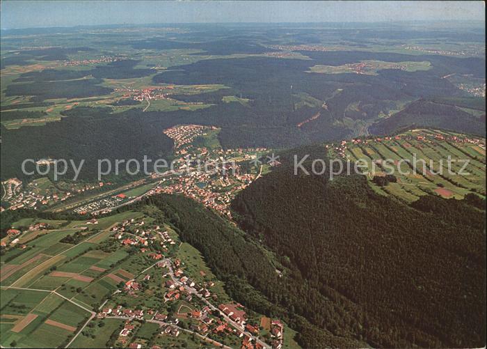 Bad Liebenzell mit Unterlengenhard Beinberg Unterhaugstett Fliegeraufnahme