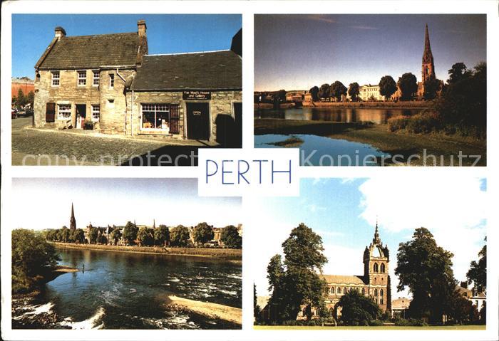 Perth Schottland Fair Maids House River Tay St Leonards in the Field Church