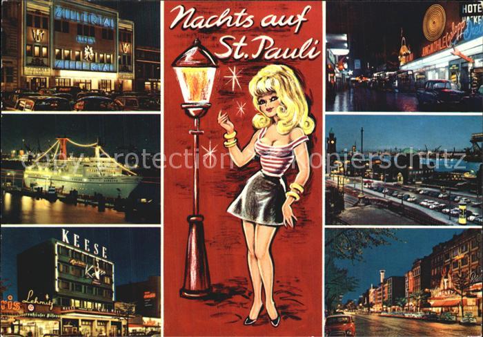 St Pauli Nachtleben Passagierschiff