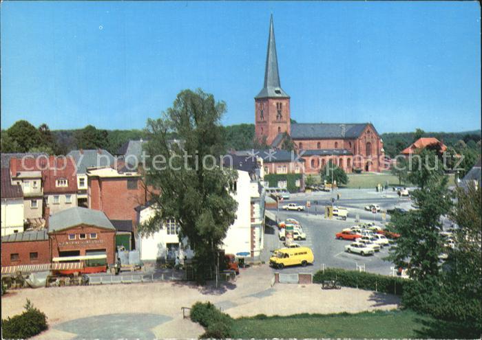 Bad Segeberg Markt mit Marienkirche