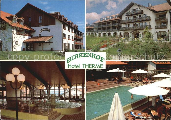 Bad Griesbach Rottal Birkenhof Hotel Therme Thermalhallenbad Freibad