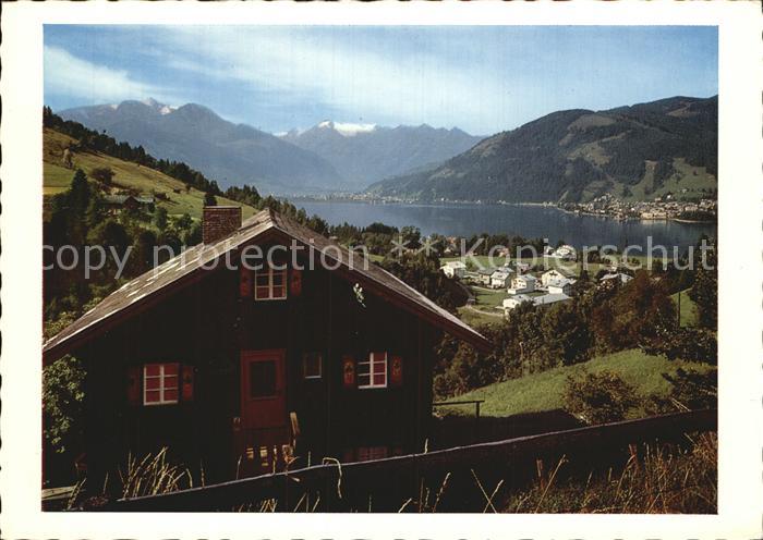 Thumersbach  Gasthof Zieglerwirt Berghaus See Alpenpanorama