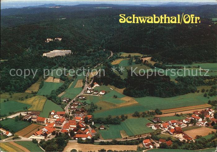 Schwabthal Kurklinik Lautergrund Fliegeraufnahme