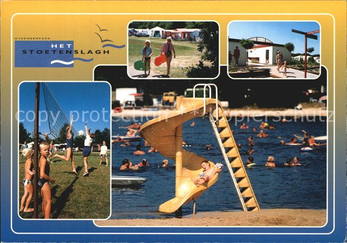 Rheezerveen Overheempark Het Stoetenslagh Volleyball Rutschbahn Badestrand