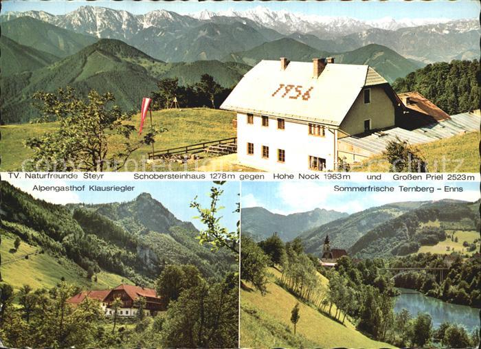 Ternberg Sommerfrische Enns Alpenpanorama Schobersteinhaus Alpengasthof Klausrie
