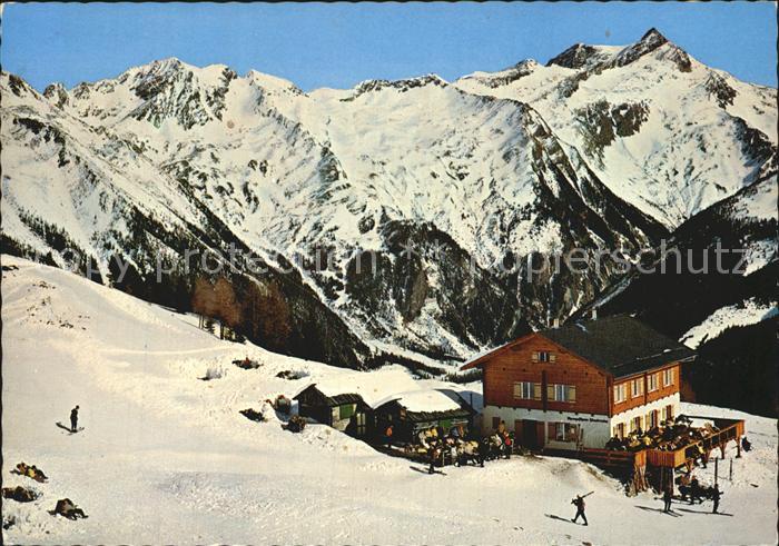 Mallnitz Kaernten Haeusler Alm Wintersportplatz Ankogel Hohe Tauern