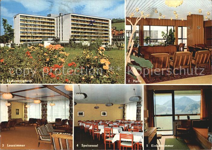 Waidhofen Ybbs Heilanstalt Buchenbergheim Lesezimmer Speisezimmer Halle