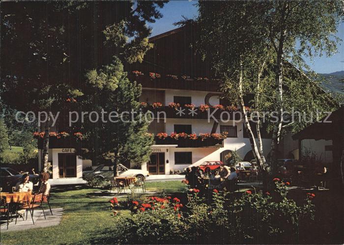 Tschars Hotel Sand Garten Terrasse