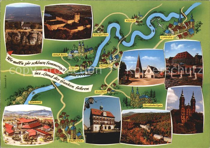 Staffelstein Sehenswuerdigkeiten im Frankenland bis Lichtenfels