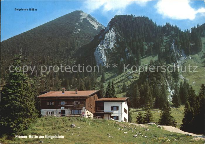 Priener Huette am Geigelstein Chiemgauer Alpen