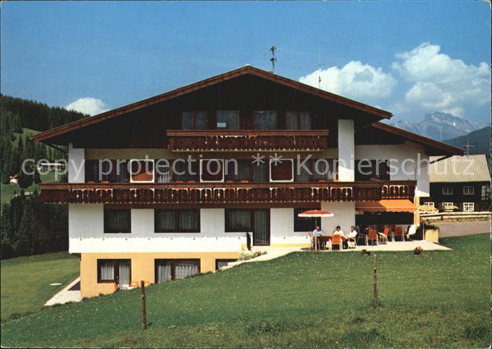 Riezlern Kleinwalsertal Vorarlberg Gaestehaus Boersch